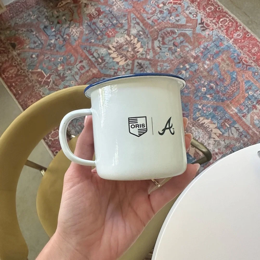 Hank Williams Limited Edition Oris x Atlanta Braves mug - Picture 3 of 3